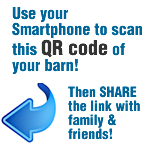 share your barn using this QR Code