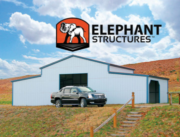 metal storage building