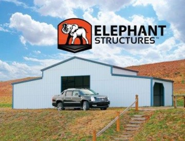 metal storage building